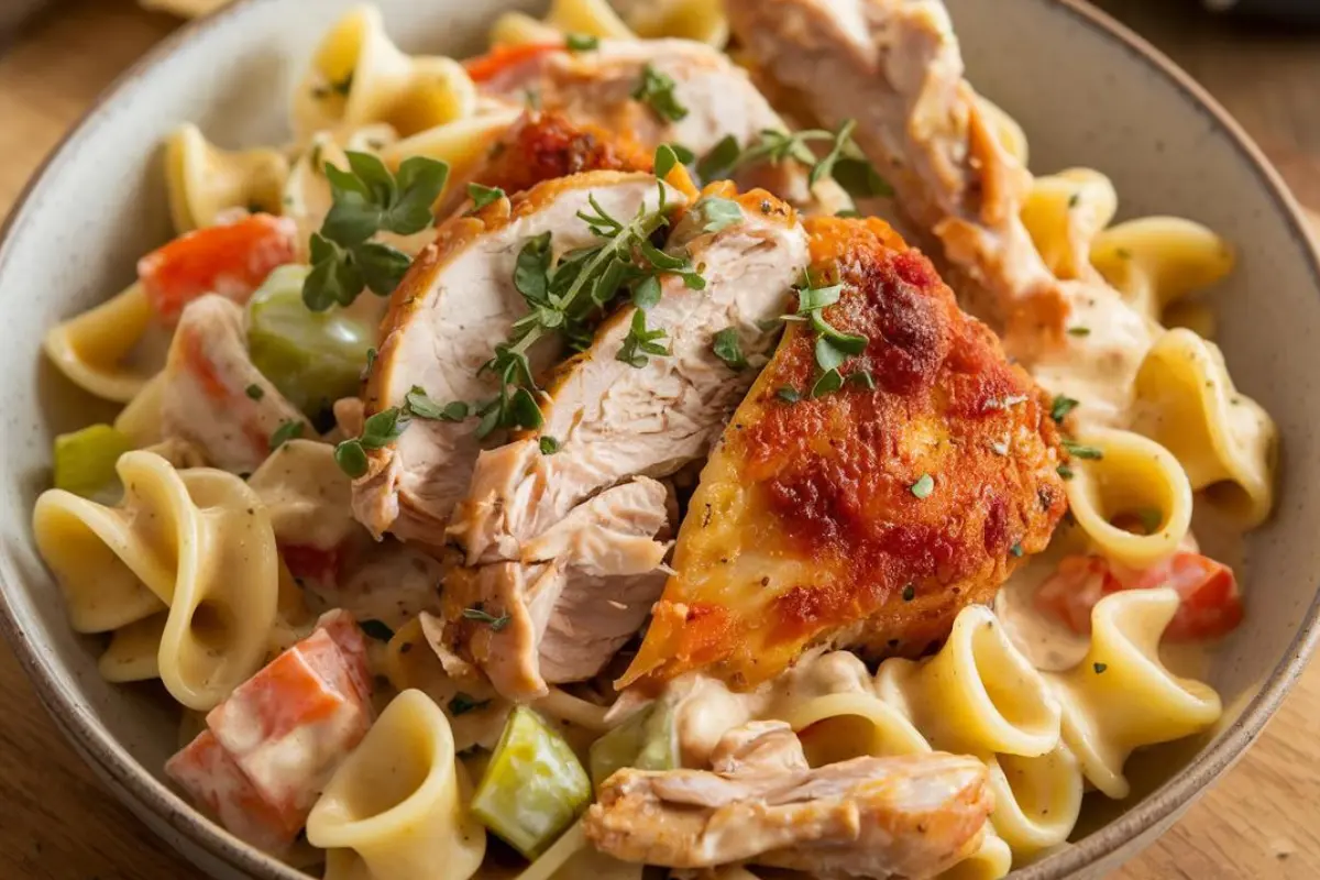 rotisserie chicken pasta