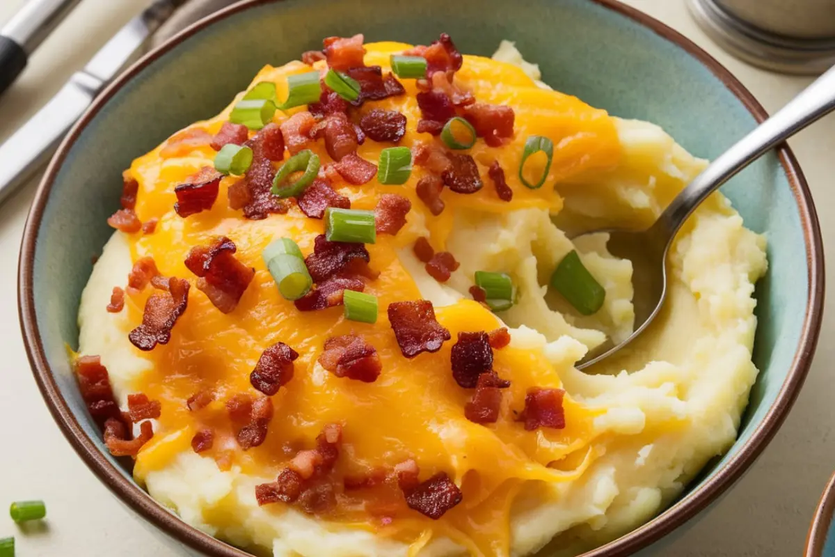 cheesy mashed potatoes recipe