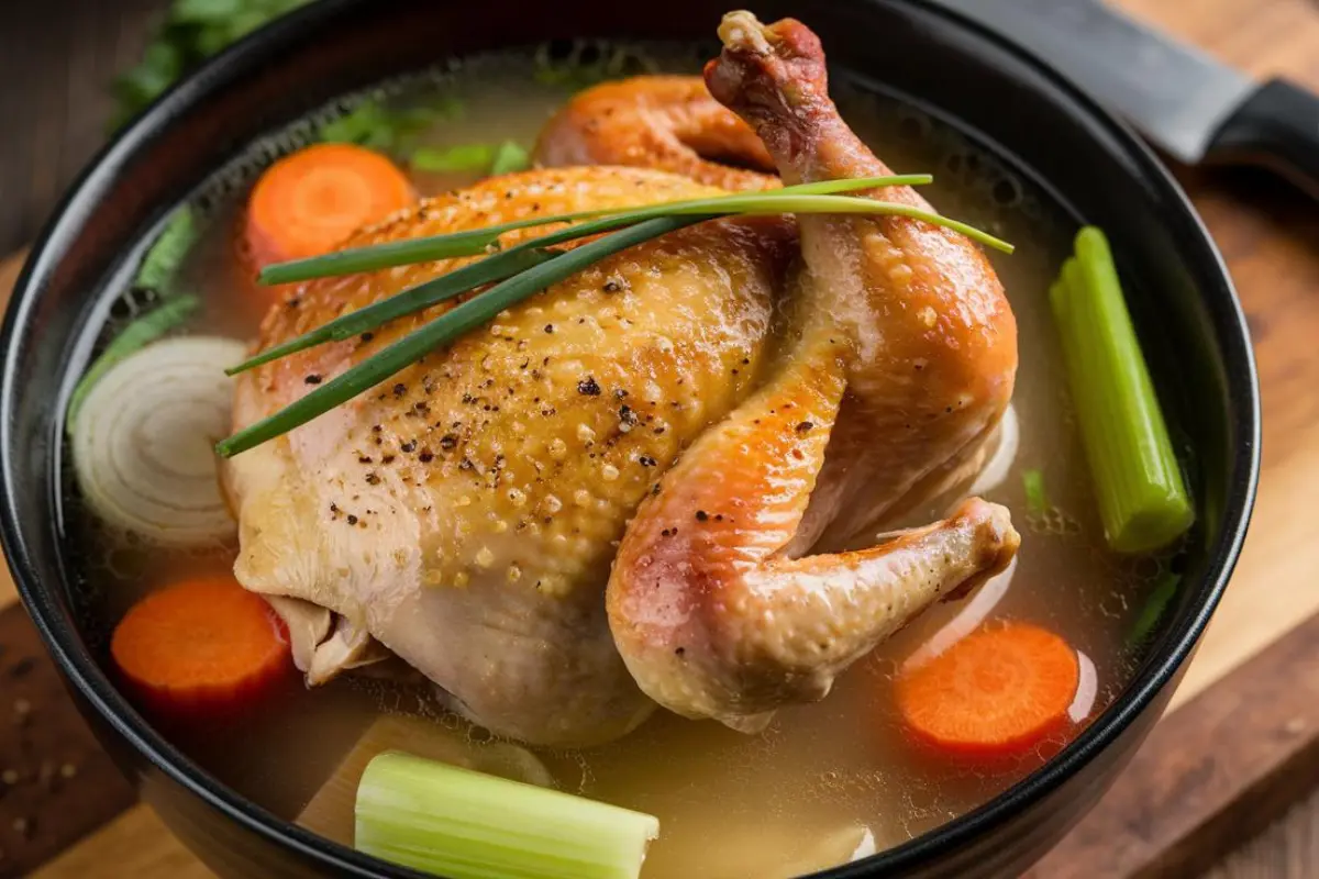 soup with rotisserie chicken