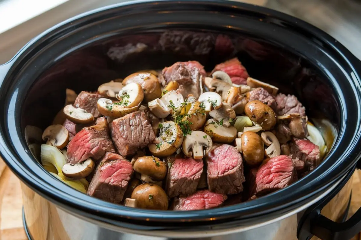 cube steak recipes crock pot