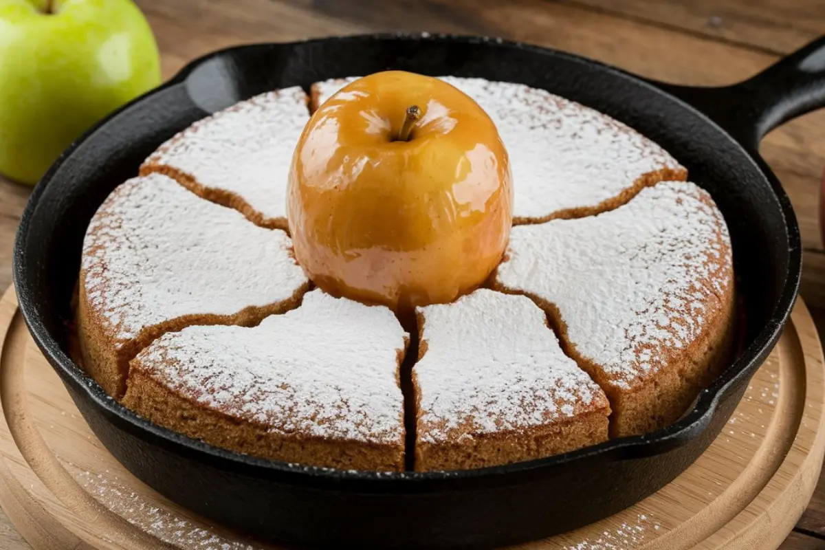 Crack Cake recipe with buttery glaze and moist texture sliced on a plate