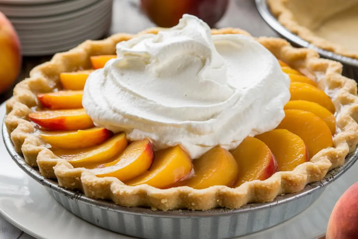 peach pie with canned peaches recipe