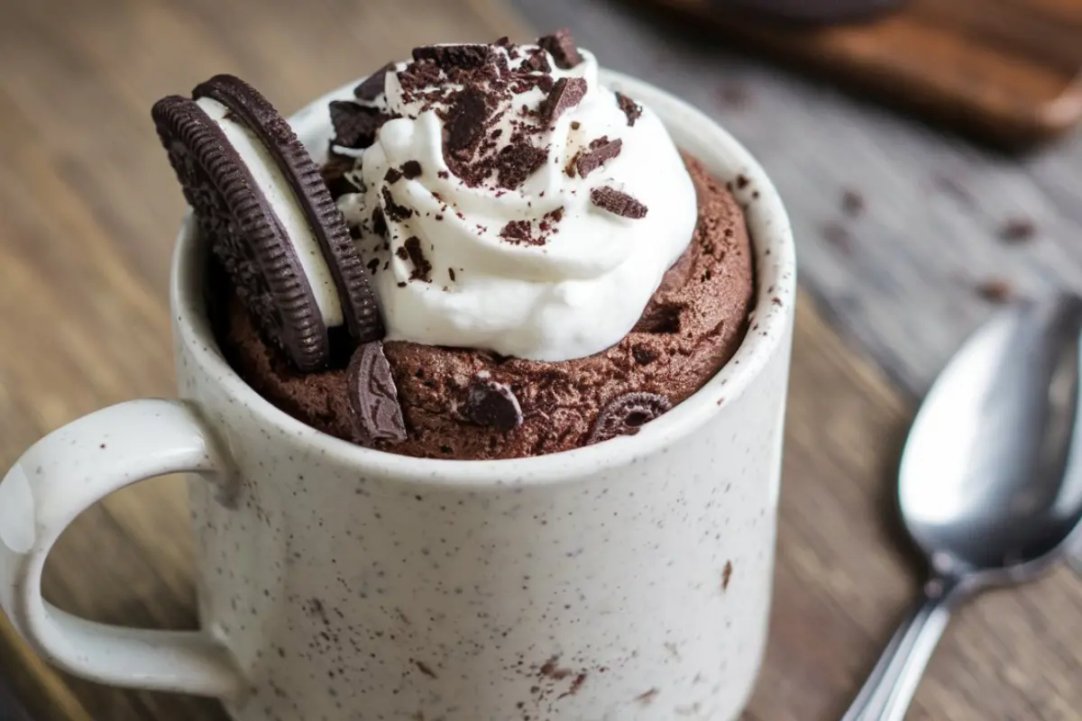 oreo mug cake recipe