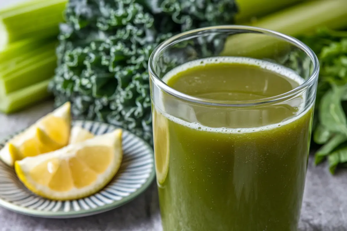 Colorful fresh juices in glass bottles for a 3-day juice cleanse.