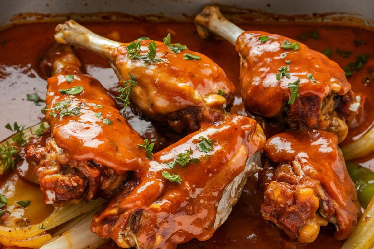 smothered turkey wings recipe